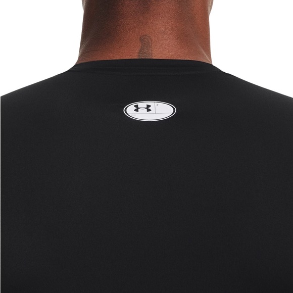 UNDER ARMOUR • Men’s HeatGear® Black Short Sleeve Compression Shirt - Picture 4 of 6